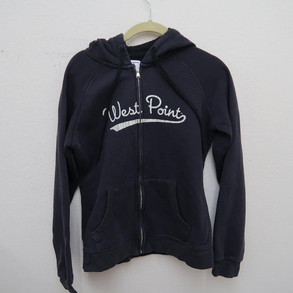 Champion Black West Point Drawstring Hoodie